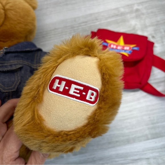 Commonweath Vintage HEB 2005 100th Anniversary Brown Bear Plush Stuffed Animal - Picture 9 of 16